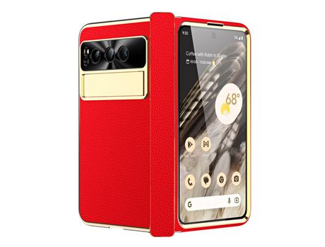Funda para Google Pixel Fold Piel Sintética Rojo