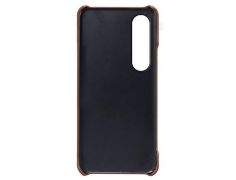 Funda para Sony Xperia 1 V Piel Sintética Marrón