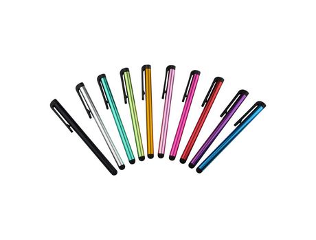 Stylus Pen con color metálico - paquete de 10