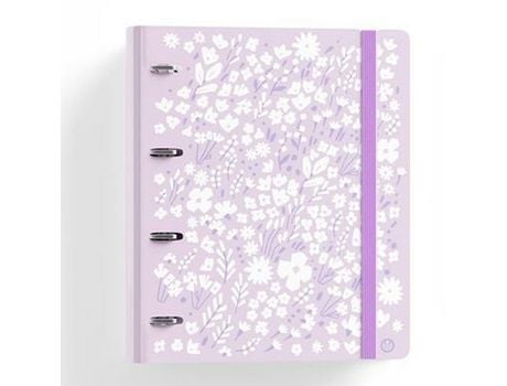 Carpeta de anillas CARCHIVO Carpetblock Malva A4