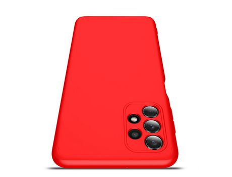 Conjunto de Fundas para Samsung Galaxy A32 GKK Piel Sintética Rojo (3un)
