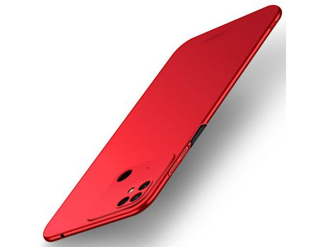 Funda para Xiaomi Redmi 10C 10, Redmi 10, Redmi 10C MOFI Piel Sintética Rojo