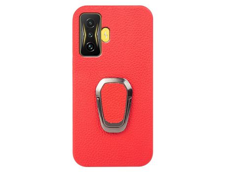 Funda para Xiaomi Poco 5G, Poco F4 Gt Piel Sintética Rojo
