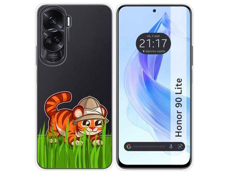 Funda para Honor Lite 5, Honor 90 Lite, Honor 90 TUMUNDOSMARTPHONE Silicona Multicolor