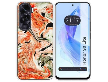 Funda para Honor Lite 5, Honor 90 Lite, Honor 90 TUMUNDOSMARTPHONE Silicona Multicolor