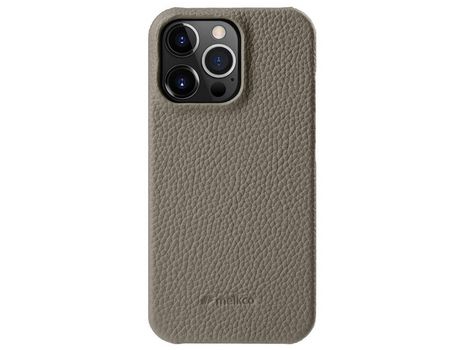 Funda para iPhone 13 Pro Piel Sintética Gris