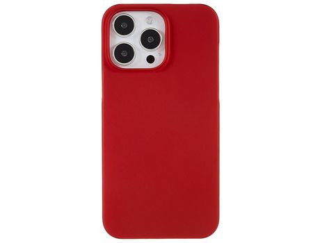 Funda para iPhone 14 Pro Max Piel Sintética Rojo