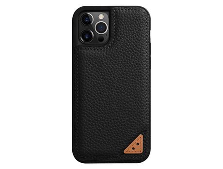 Funda para iPhone 13 Pro Max MELKCO Piel Sintética Negro