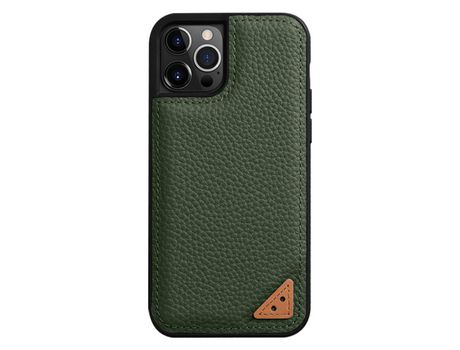 Funda para iPhone 13 Pro MELKCO Piel Sintética Verde