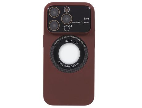 Funda para iPhone 12 Pro Max Piel Sintética Rojo