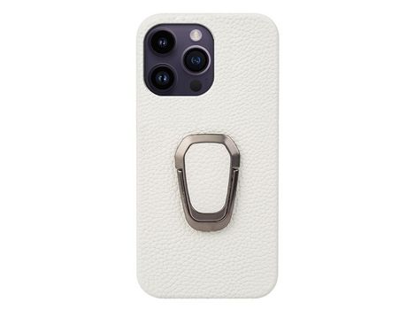 Funda para iPhone 14 Pro Piel Sintética Blanco