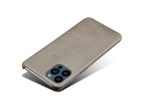 Funda para iPhone 13 Pro Max KSQ Piel Sintética Gris