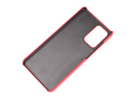 Funda para Samsung Galaxy A52/A52 5G Piel Sintética Rojo