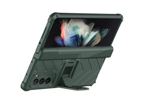 Funda para Samsung Galaxy Z Fold 2 5G GKK Piel Sintética Negro