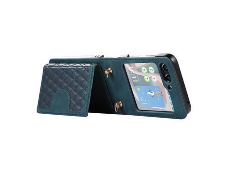 Funda para Samsung Galaxy Z Flip 5 5G Piel Sintética Multicolor