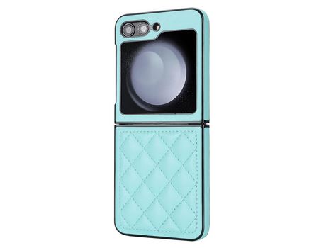 Funda para Samsung Galaxy Z Flip 5 5G Piel Sintética Azul