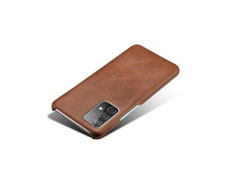 Funda para Samsung Galaxy A52/A52 5G KSQ Piel Sintética Marrón