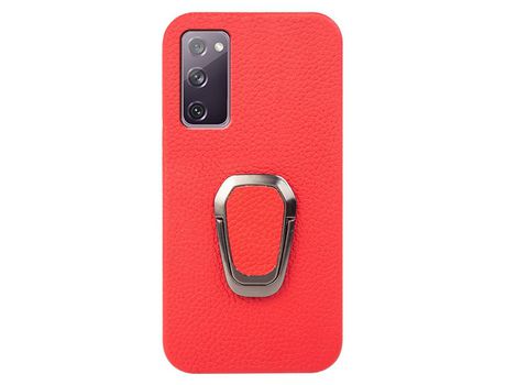 Funda para Samsung Galaxy S20 Piel Sintética Rojo