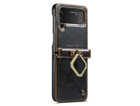 Funda para Samsung Galaxy Z Flip 4 5G Piel Sintética Marrón