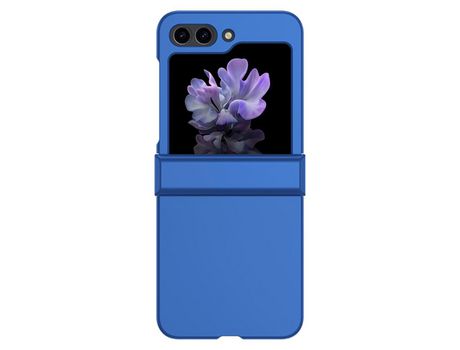 Funda para Samsung Galaxy Z Flip 5 5G Piel Sintética Azul