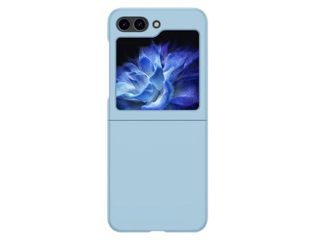 Funda para Samsung Galaxy Z Flip 5 5G Piel Sintética Azul