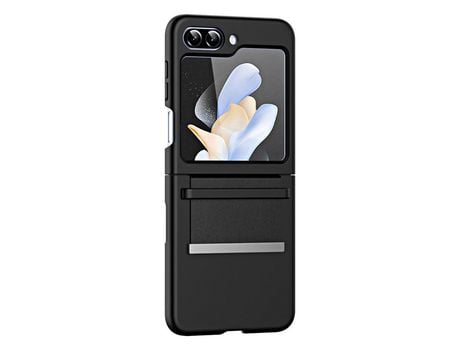 Funda para Samsung Galaxy Z Flip 5 5G Piel Sintética Negro