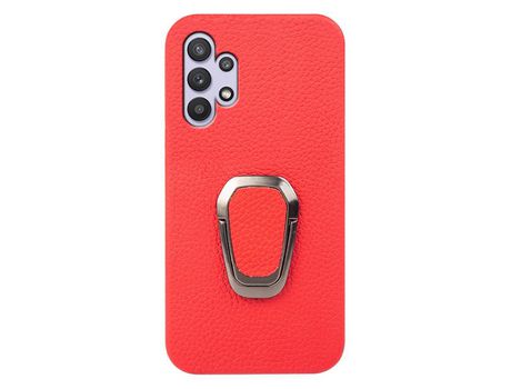 Funda para Samsung Galaxy A32 5G Piel Sintética Rojo