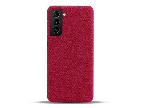 Funda para Samsung Galaxy S22+/S22 5G KSQ Piel Sintética Rojo