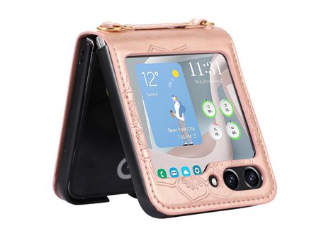 Funda para Samsung Galaxy Z Flip 5 5G Piel Sintética Multicolor