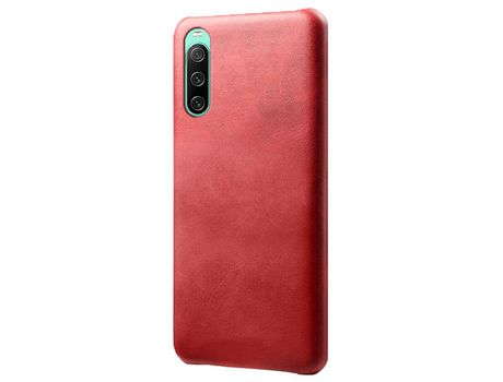 Funda para Sony Xperia 10 Iv Piel Sintética Rojo