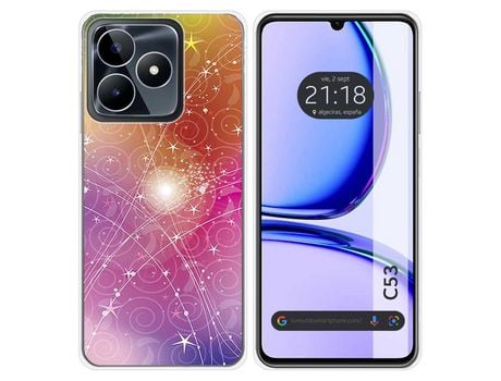Funda Para Realme C53 TUMUNDOSMARTPHONE de Silicona - Multicolor