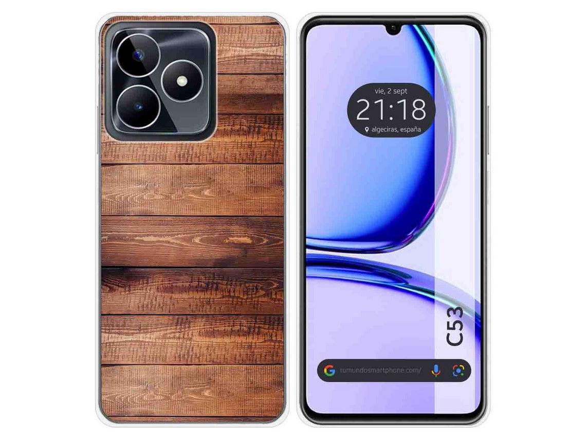 Funda Para Realme C53 TUMUNDOSMARTPHONE de Silicona - Multicolor
