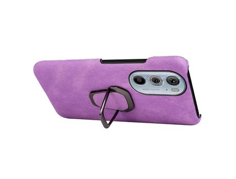 Funda para Motorola Edge 30 Pro Piel Sintética Morado