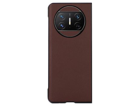 Funda para Huawei Mate X3 5G de Piel Sintética - Marrón