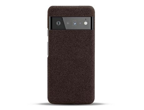 Funda para Google Pixel 6 Pro Piel Sintética Marrón