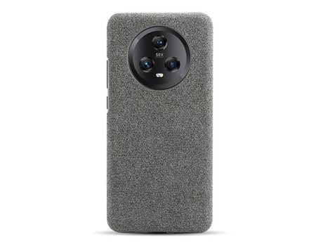 Funda para Honor Magic5 Piel Sintética Gris