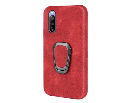 Funda para Sony Xperia 10 Iii Piel Sintética Rojo