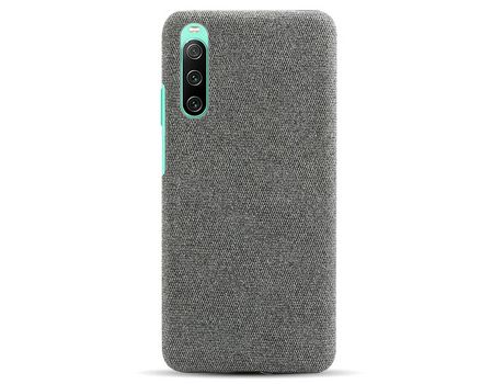 Funda para Sony Xperia 10 Iv Piel Sintética Gris