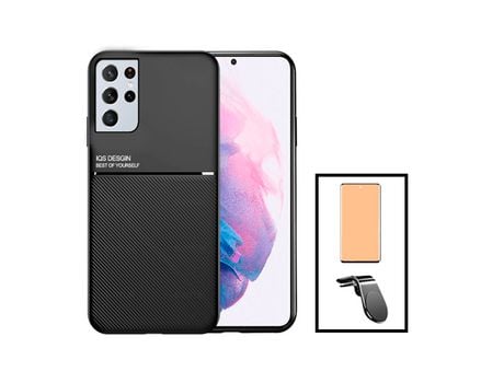 Funda para Samsung Galaxy S22+/S22 5G PHONE CARE Vidrio Templado Premium Negro