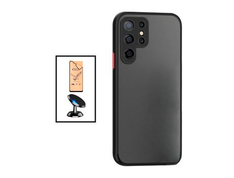 Funda para Samsung Galaxy S22 Ultra/S22 Ultra 5G PHONE CARE Vidrio Templado Negro