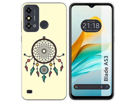 Funda para ZTE Blade A53 TUMUNDOSMARTPHONE de Silicona-Multicolor