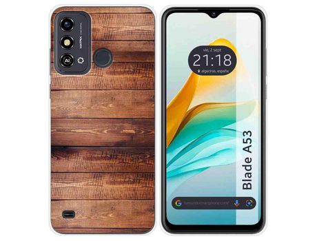 Funda para ZTE Blade A53 TUMUNDOSMARTPHONE de Silicona-Multicolor