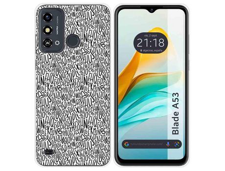 Funda para ZTE Blade A53 TUMUNDOSMARTPHONE de Silicona-Multicolor