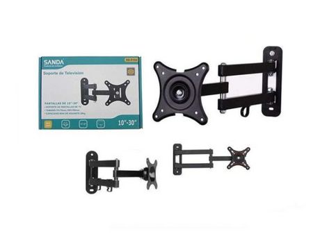 Soporte Para Televisión 10 30 Max: 20Kg SANDA Sd-4583 Negro