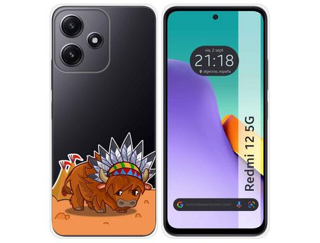 Funda para Xiaomi Redmi 12 5G TUMUNDOSMARTPHONE de Silicona - Multicolor