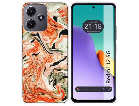 Funda para Xiaomi Redmi 12 5G TUMUNDOSMARTPHONE de Silicona - Multicolor