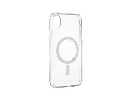 Funda para iPhone XR FIXED Silicona Transparente