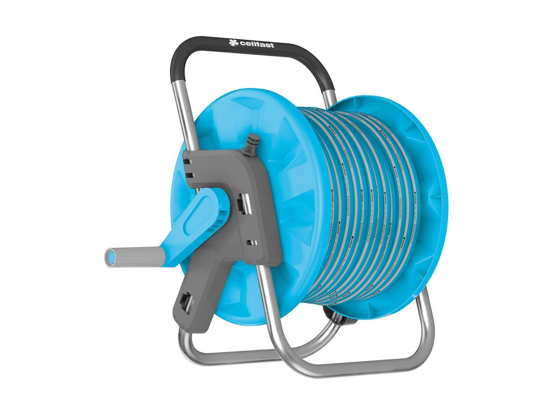 Carro Portamanguera CELLFAST Aluplus Ø 12,5 mm Manguera 20 m