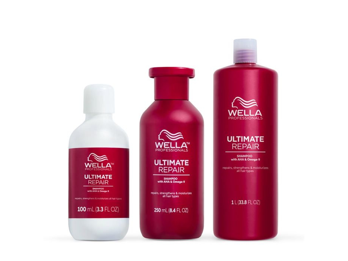 Ultimate Repair Champú Ligero Para Cabellos Dañados 100ml Wella Professionals