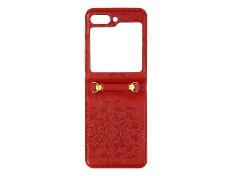 Funda para Samsung Galaxy Z Flip 5 AVIZAR Rojo